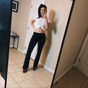 vintage Tommy Hilfiger boot w snap detailing